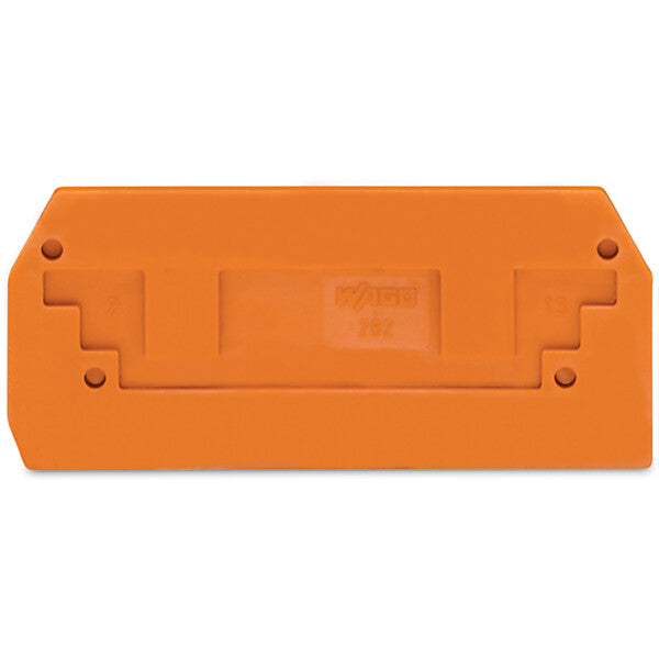 WAGO Abschlußplatte 2,5mm orange 282-328